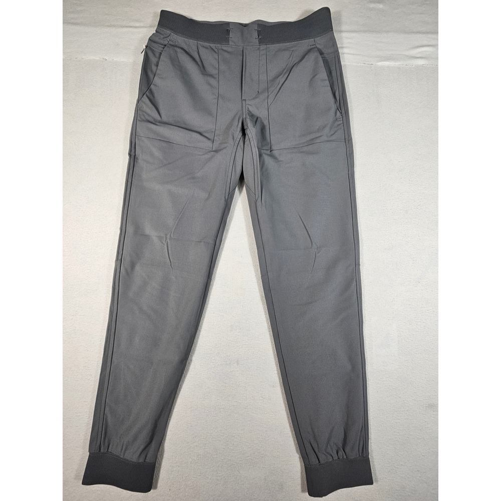 Original Penguin Sport Mens Joggers Grey Moisture Wicking Athletic Pants MA7041